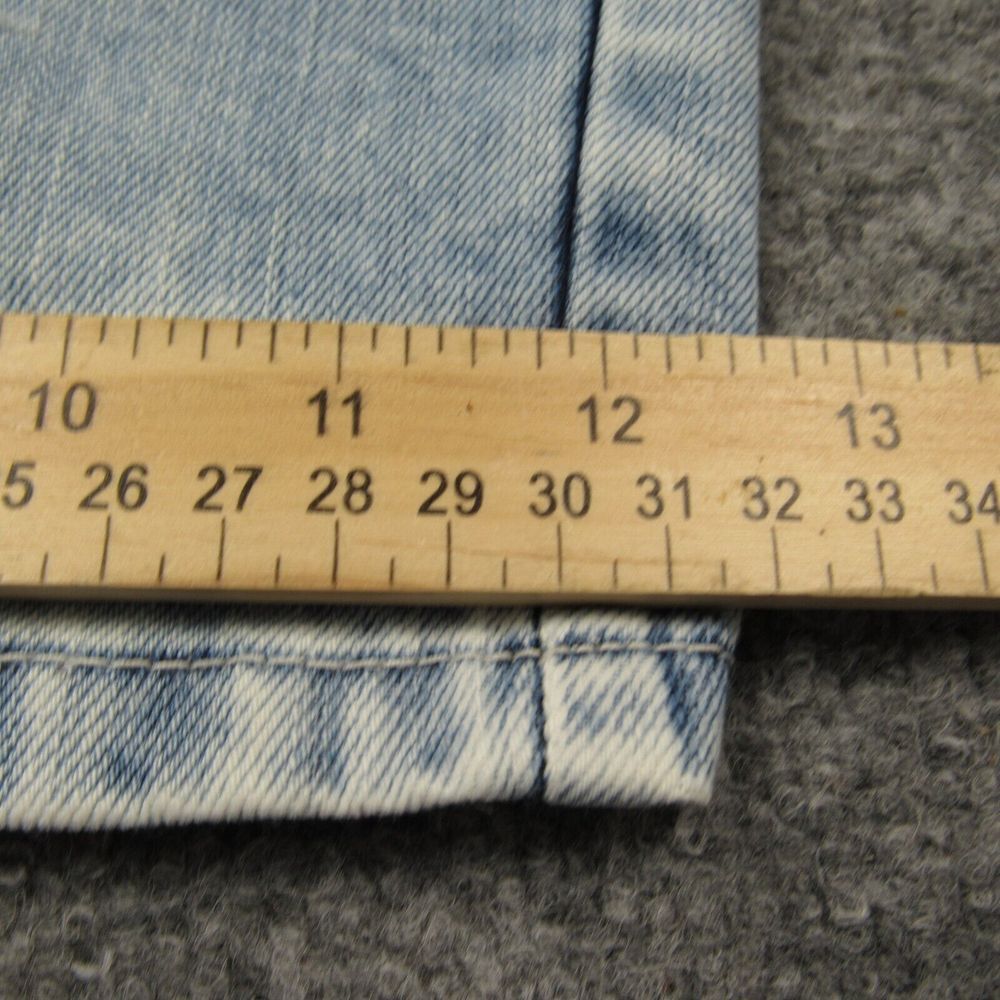 Southpole Shorts Men 48x12 Distressed Jean Blue Baggy Hip Hop Skate Jorts Faded - Picture 6 of 12